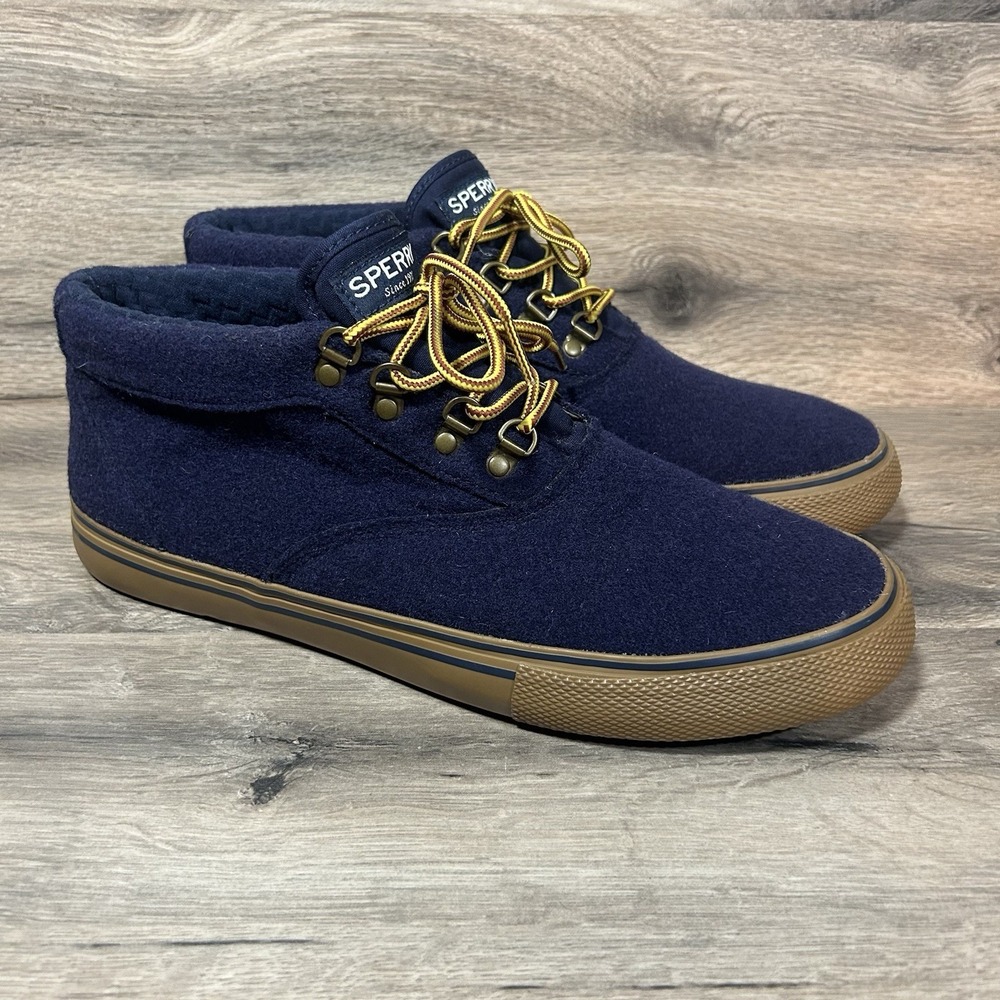 Sperry Top-Sider STS19890 Striper II Storm Waterproof Chukka Wool Shoes Mens 12M